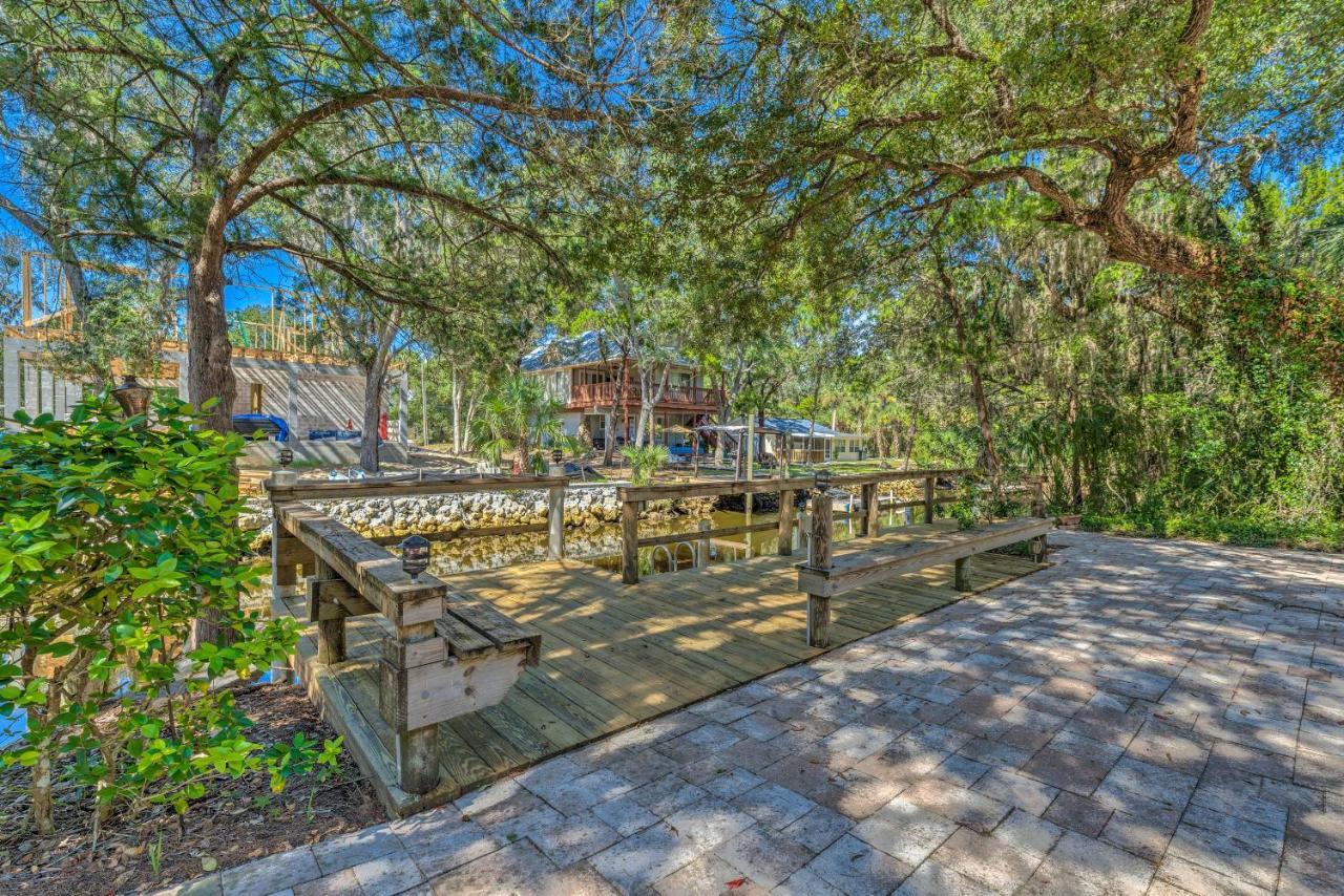 Canalfront Homosassa Escape With Private Dock! Dış mekan fotoğraf